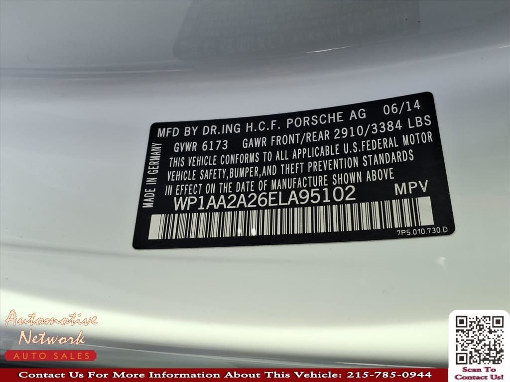 2014 Porsche Cayenne Platinum Edition