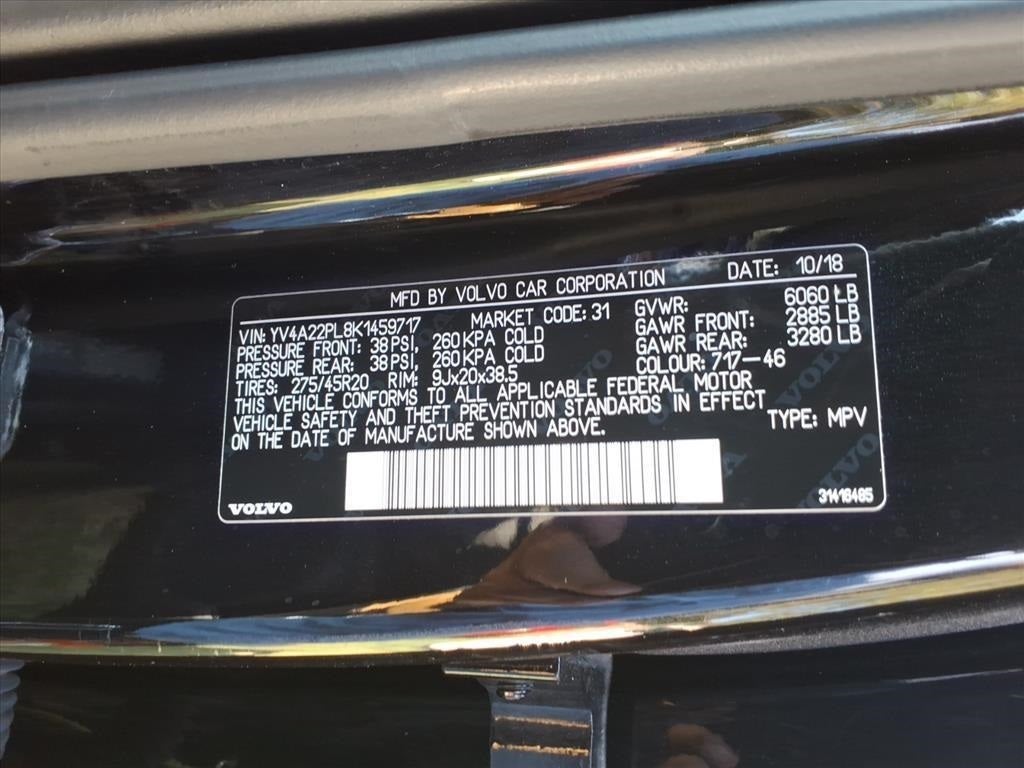 2019 Volvo XC90 T6 Inscription